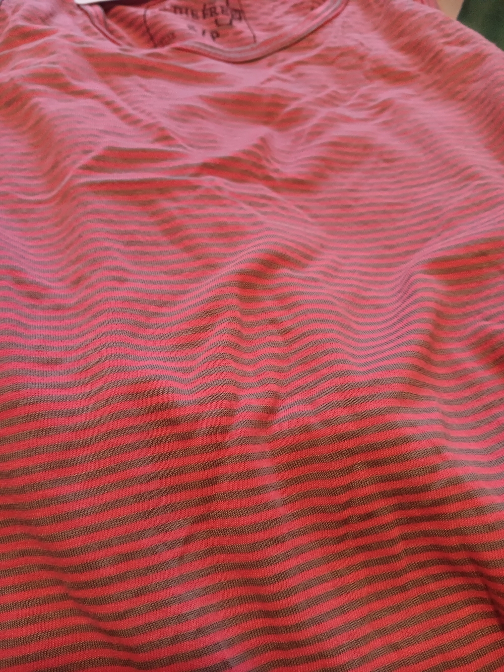 Free People We The Free Gray Hot Pink Stripe Sleeveless Tank Top NWT Small - Picture 5 of 6